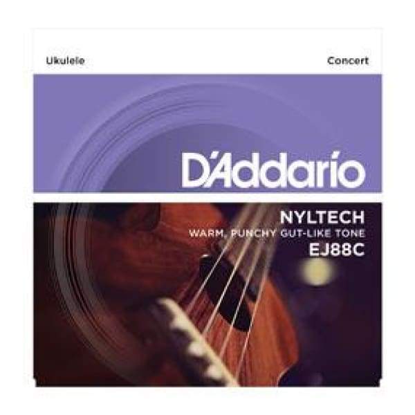 D&#39;Addario Nyltech Natural Nylon Ukulele Strings - Concert...