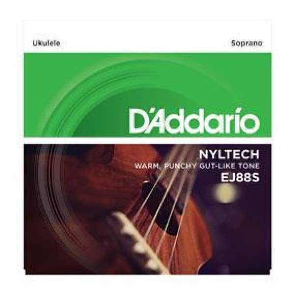 D&#39;Addario Nyltech Natural Nylon Ukulele Strings - Soprano...