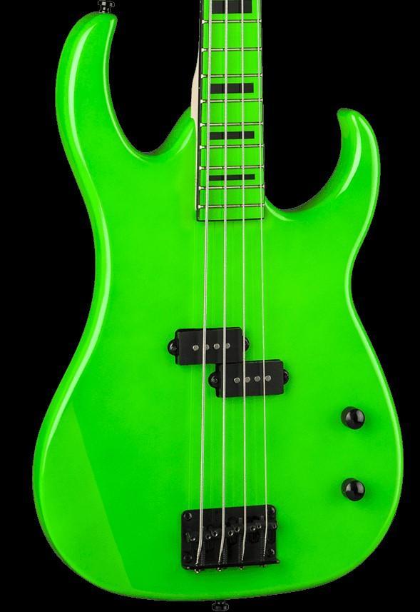 Dean Custom Zone Nuclear Green Bass Guitars on Main