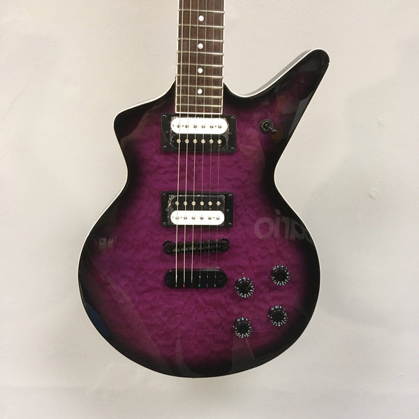 Dean Cadillac X Quilt Maple Trans Purple Burst open box electric guitar.