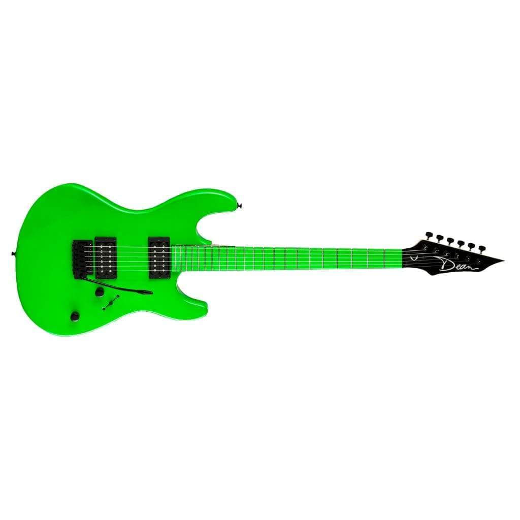 Dean Custom Zone Electric Guitar Nuclear Green Guitars on...