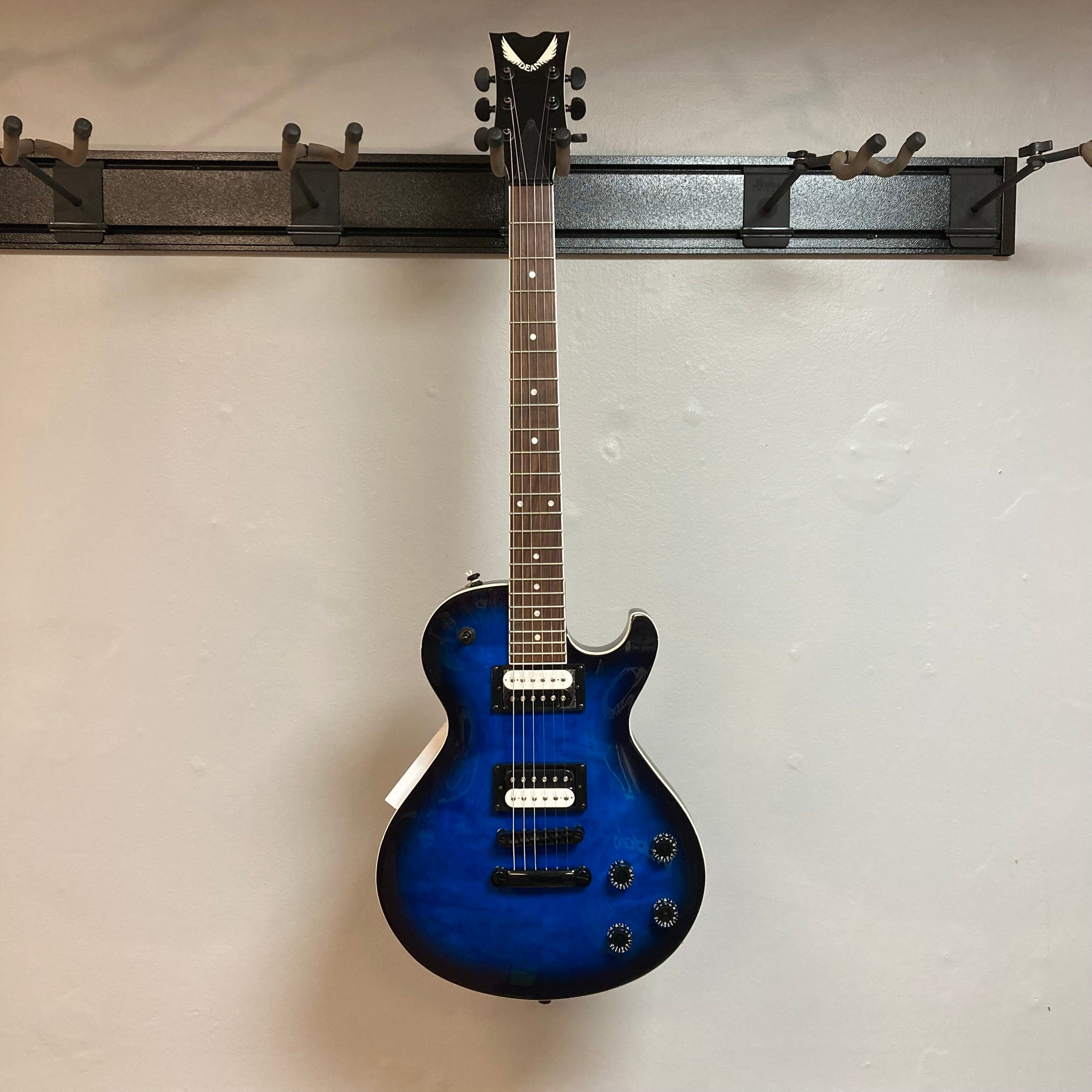 Dean Thoroughbred X Quilt Maple Trans Blue Burst