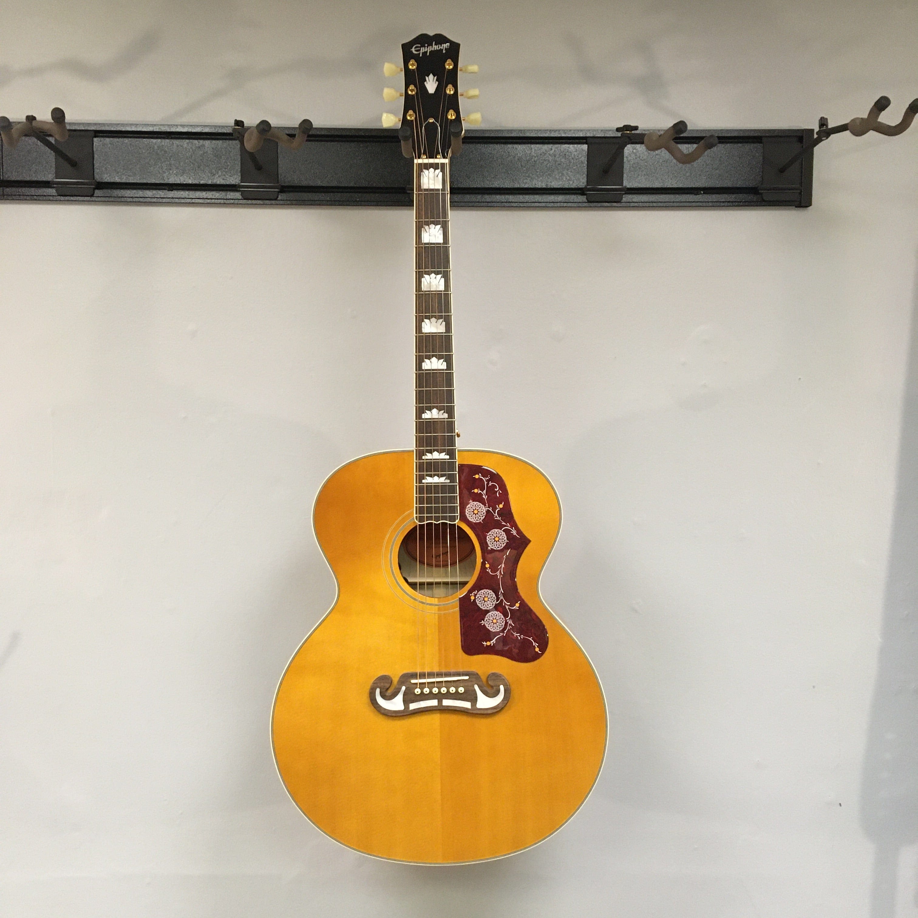 Epiphone J-200 Acoustic Guitar - Aged Natural Antique Gloss