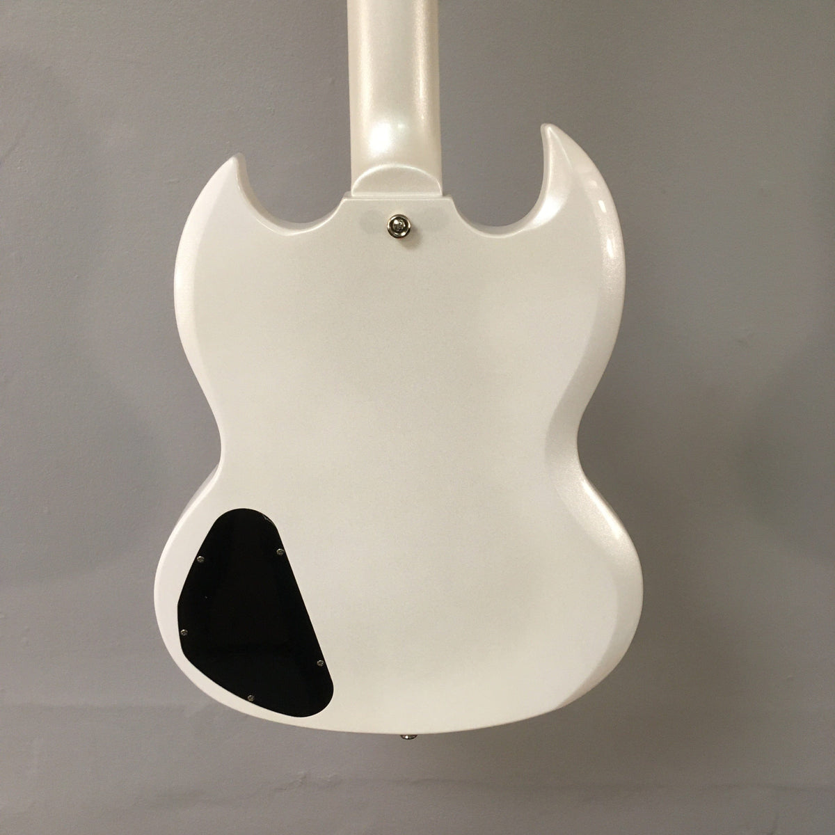 Epiphone SG Muse Metallic Pearl White Metallic Guitars on...