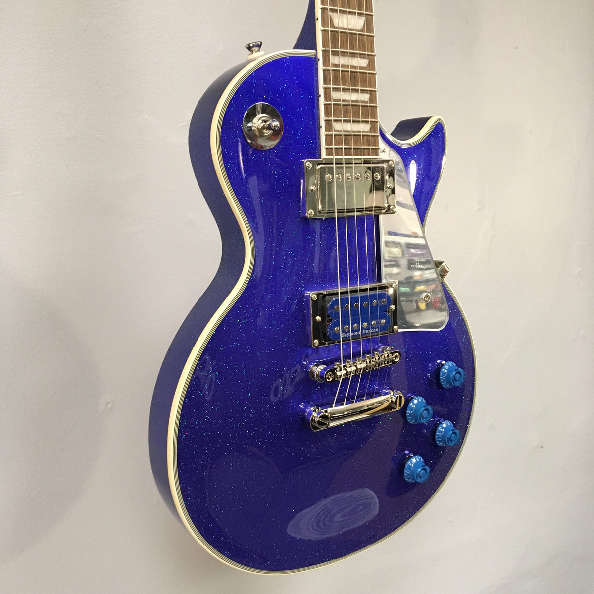 Epiphone Tommy Thayer Electric Blue Les Paul Outfit...