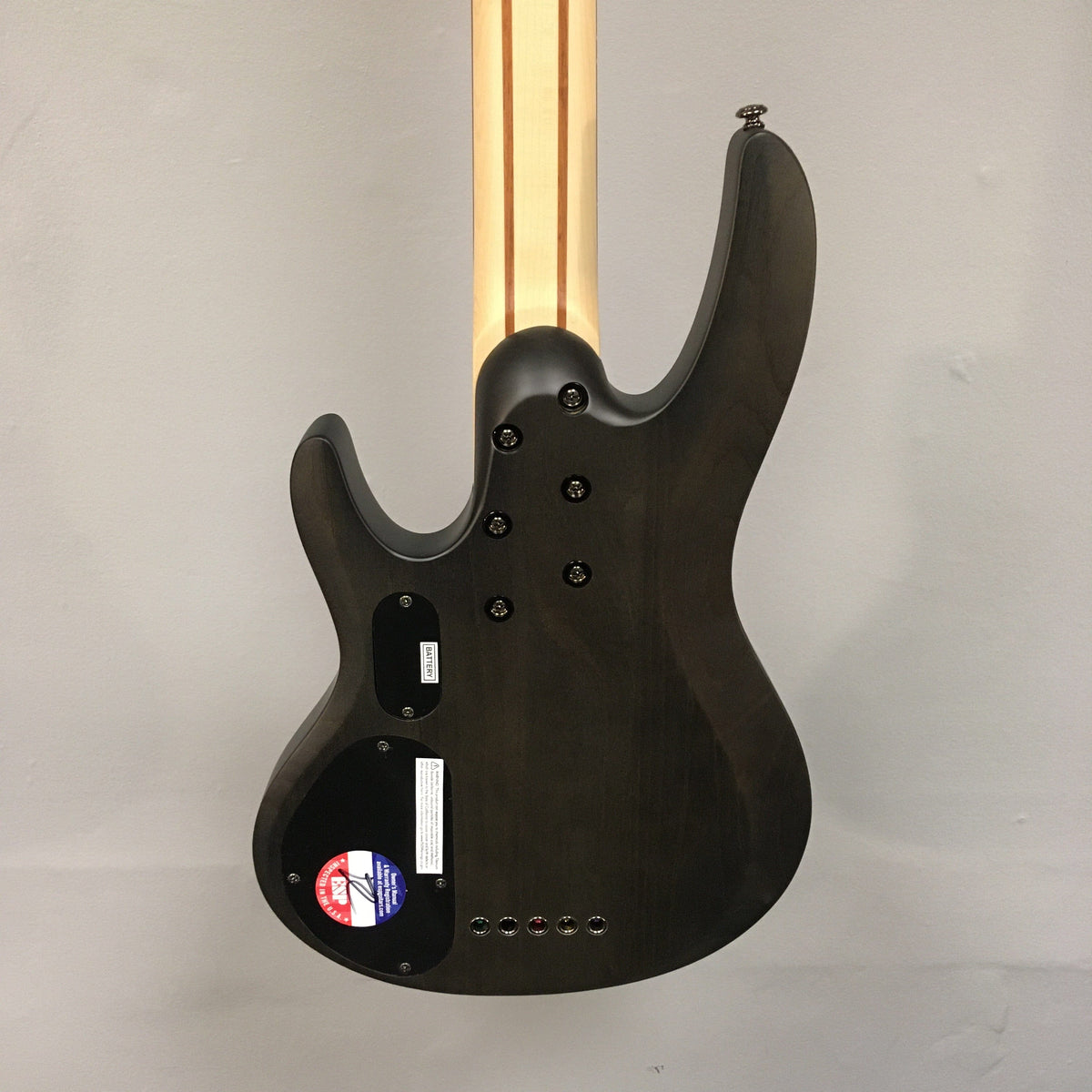ESP LTD B-205SM Transparent Black Satin