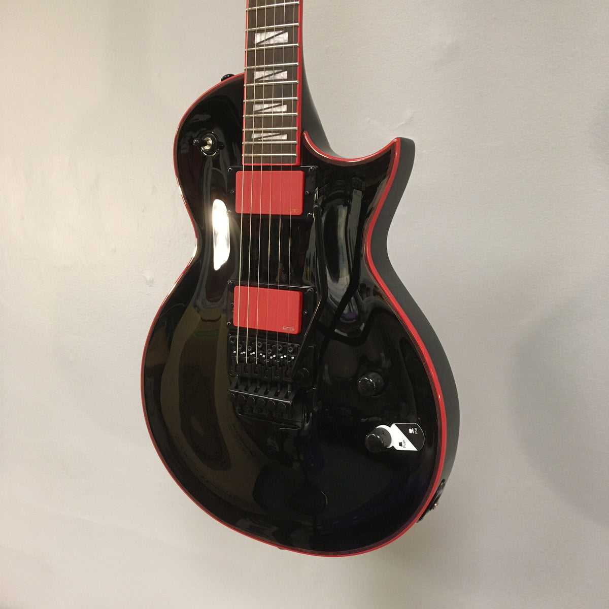 ESP LTD GH-600 Gary Holt with Floyd Rose Black Guitars on...