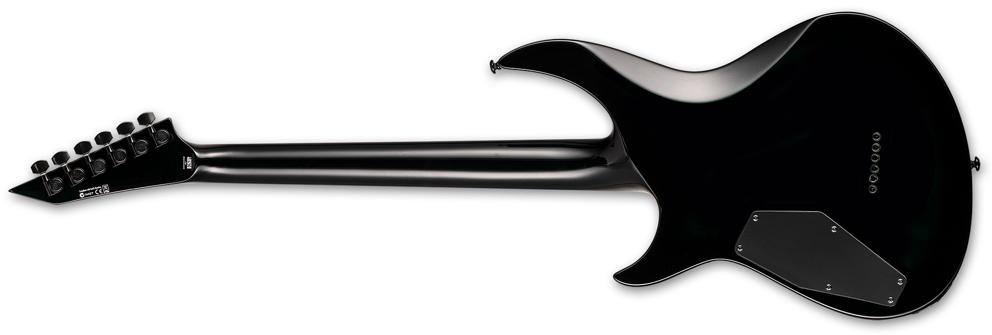 ESP LTD H-3-1000 Black Turquoise Burst