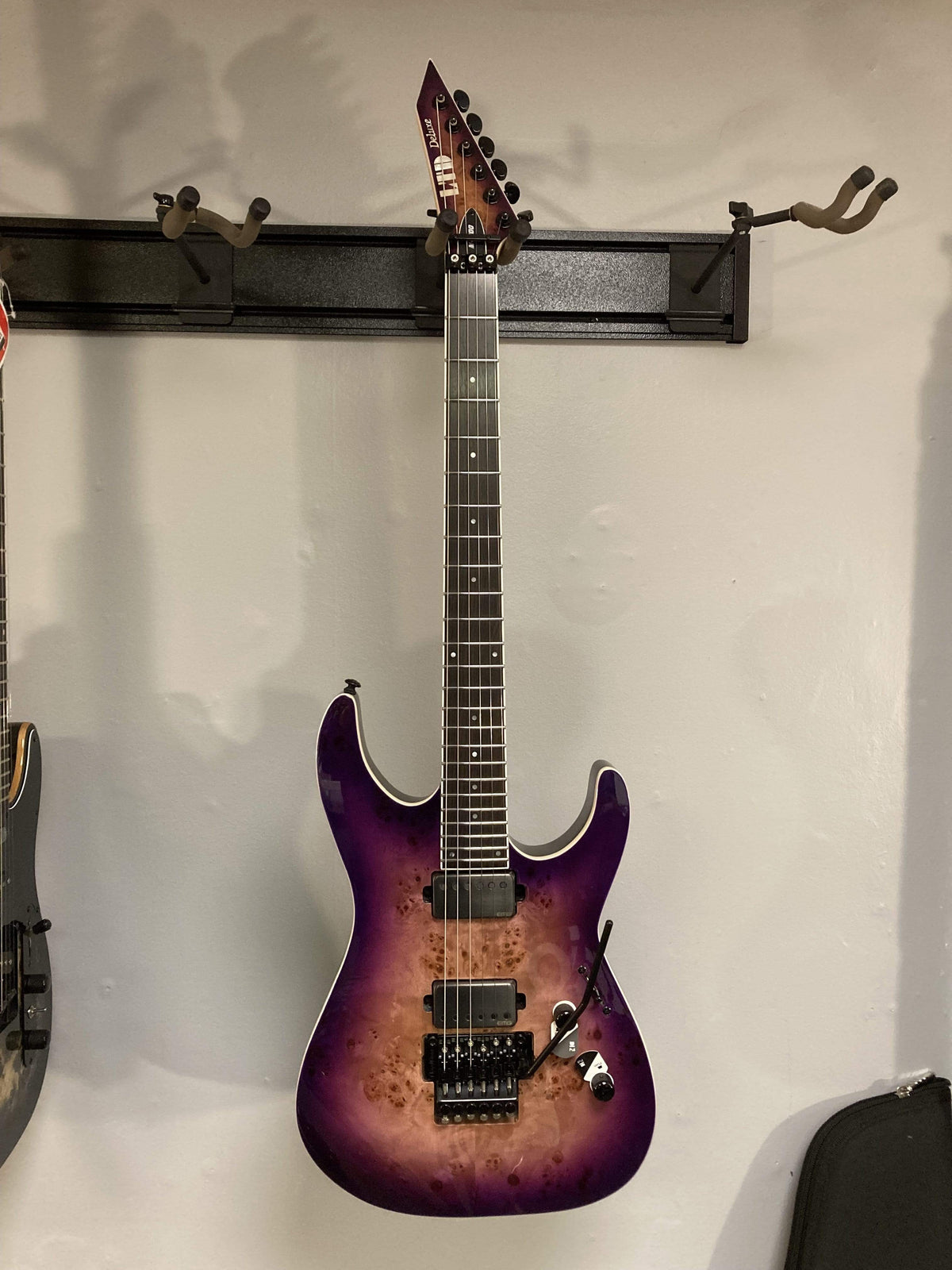ESP LTD M-1000 Purple Natural Burst Guitars on Main