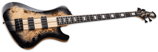 ESP LTD Stream-1004 Bass Guitar - Black Natural Burst