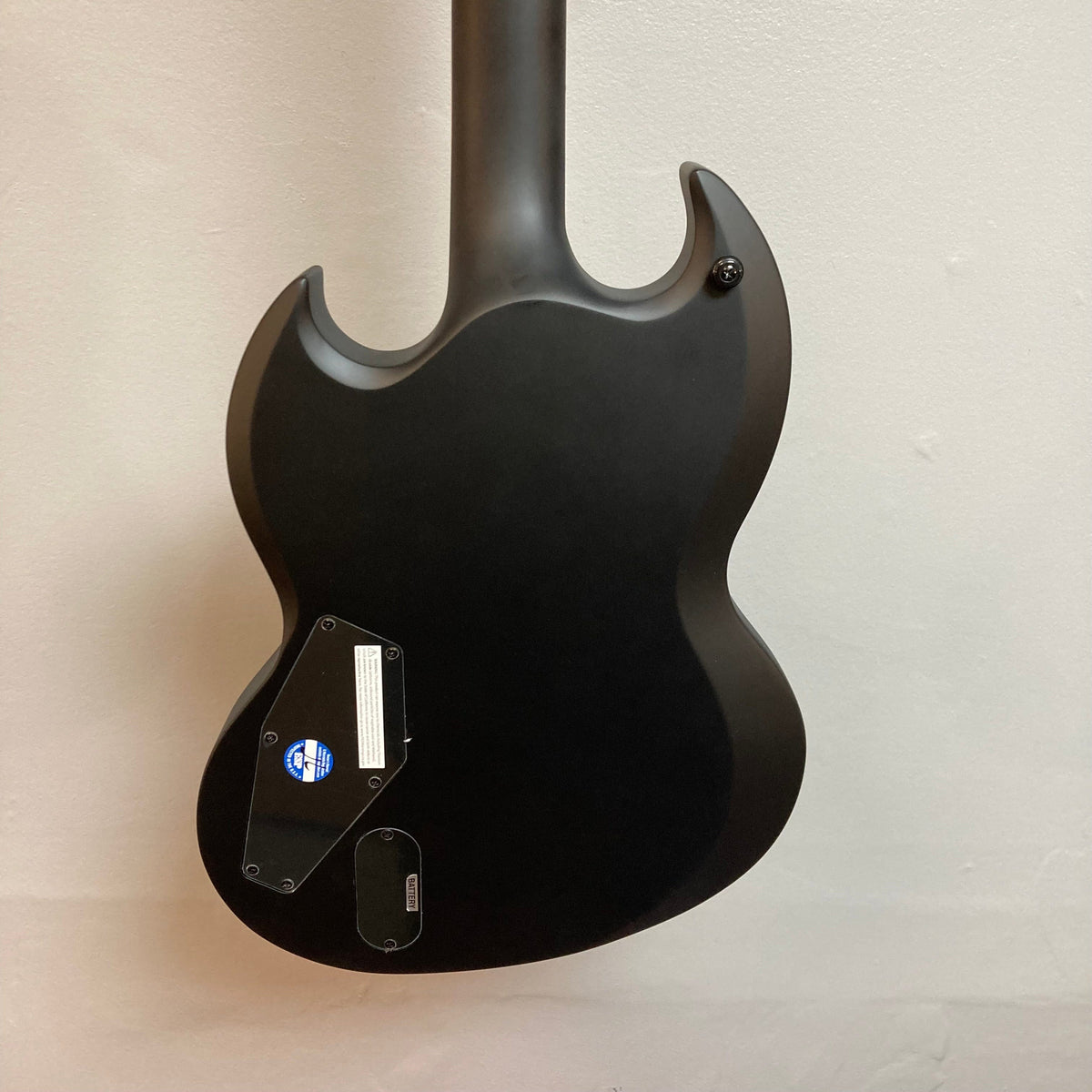 ESP LTD Viper-1000 Baritone Black Satin Guitars on Main