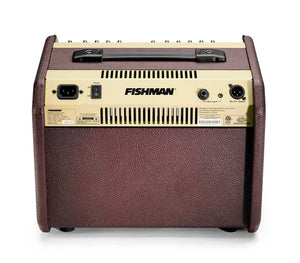 Fishman Loudbox Mini Bluetooth - 60 watts DEMO, close-up of the guitar amplifier with control knobs and input/output ports visible.