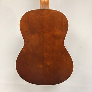 Godin Etude Classical Guitar Open Box with solid cedar top and rosewood fingerboard on a white background.