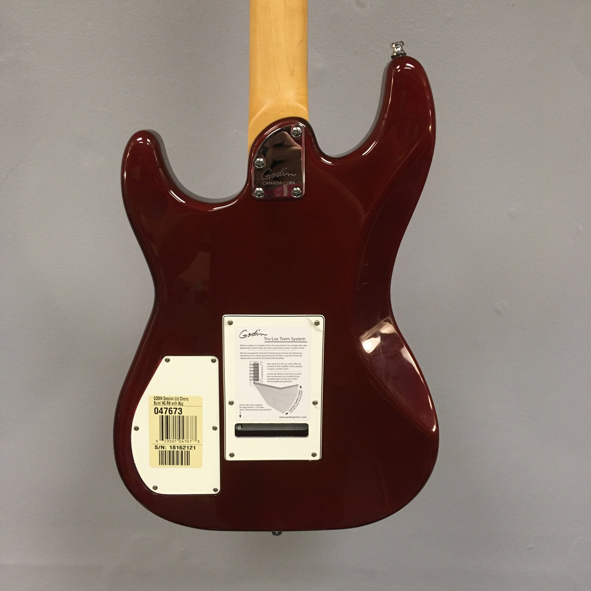 Godin Session Ltd Cherry Burst RN w/ Gator Gig Bag