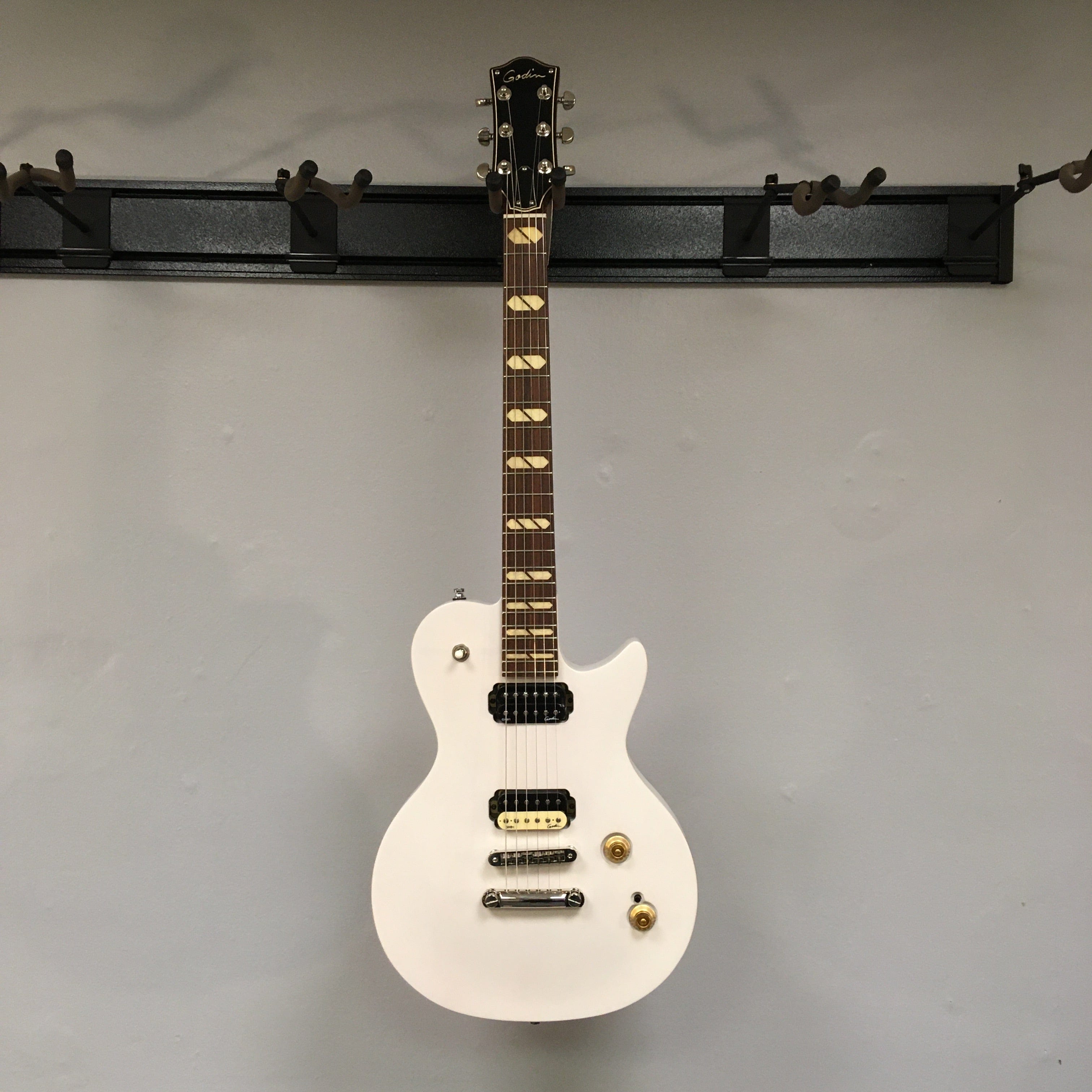 Godin Summit Classic HT Trans White Guitar