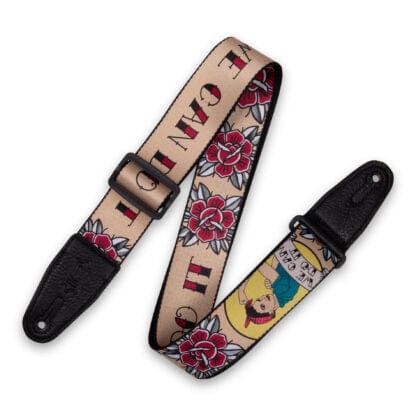 Levy&#39;s Polyester Guitar Strap - Rosie the Riveter Guitars...
