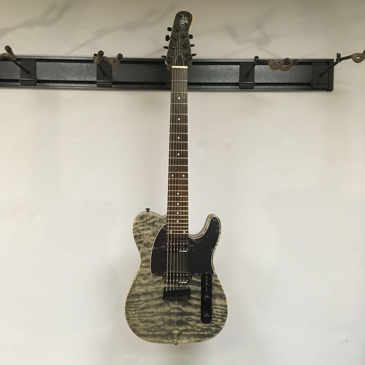 Michael Kelly 7 string Black Burl Prototype Demo Guitars...