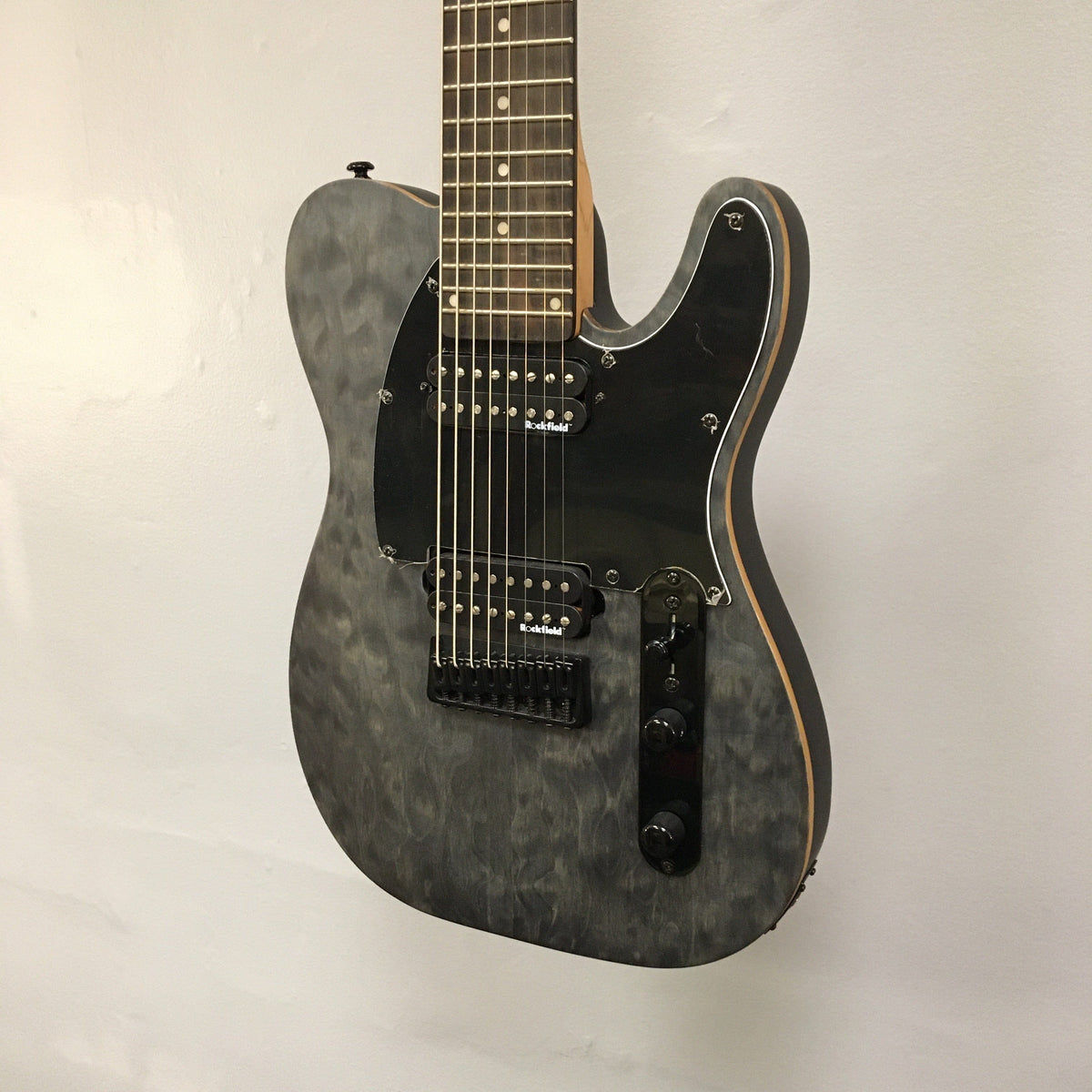 Michael Kelly 8 string Black burl Prototype Demo Guitars...
