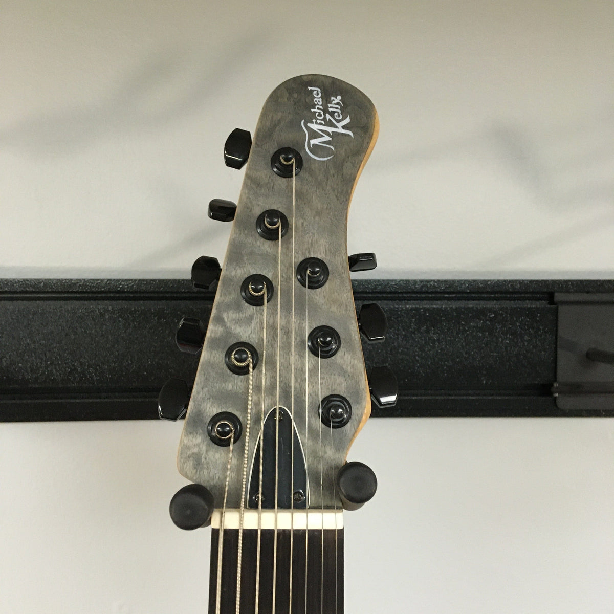 Michael Kelly 8 string Black burl Prototype Demo Guitars...