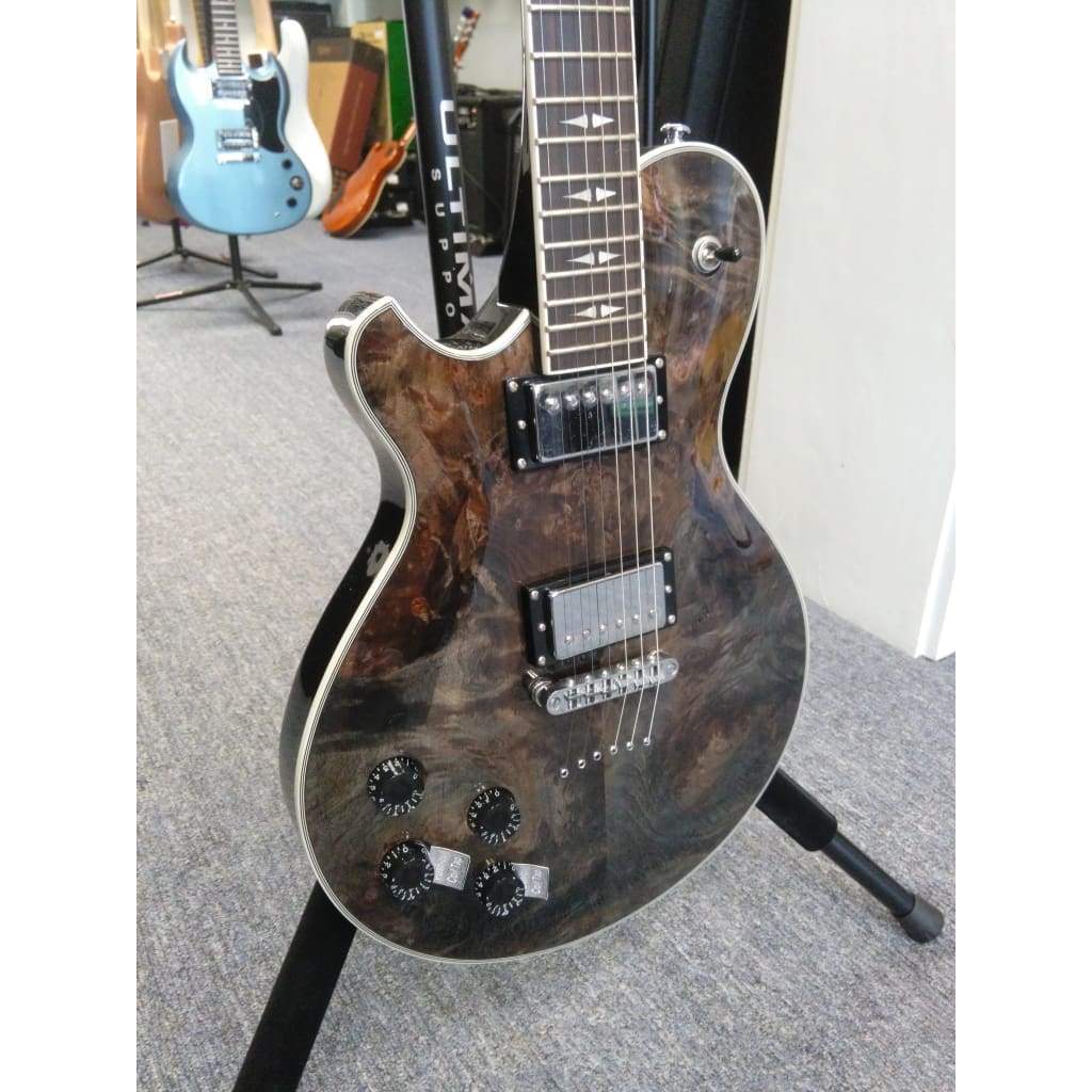 Michael Kelly Patriot Decree Lefty Black Vapor Guitars on...