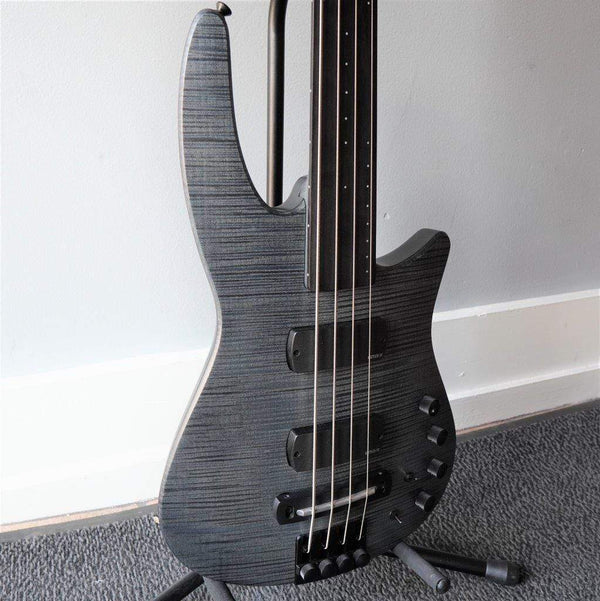 NS Design CR Radius Bass Guitar Charcoal Satin