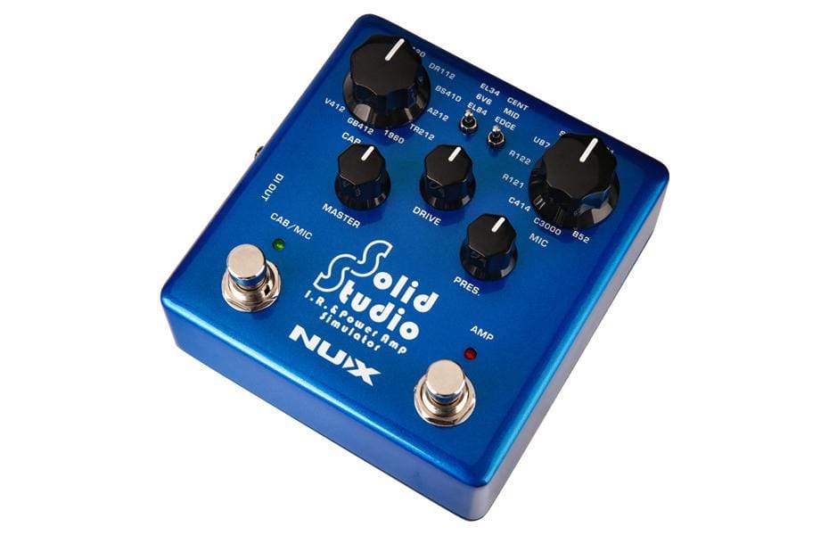 Nux EFFECTS PEDALS NUX Solid Studio IR Loader Power Amp, Speaker, and Mic Emulation