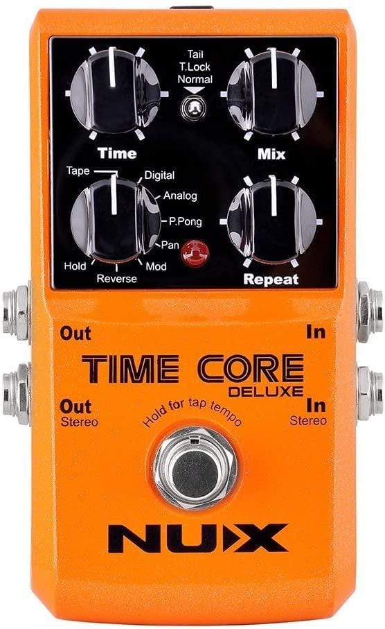 NUX Time Core Deluxe Delay Effects Pedal Used Guitars on...