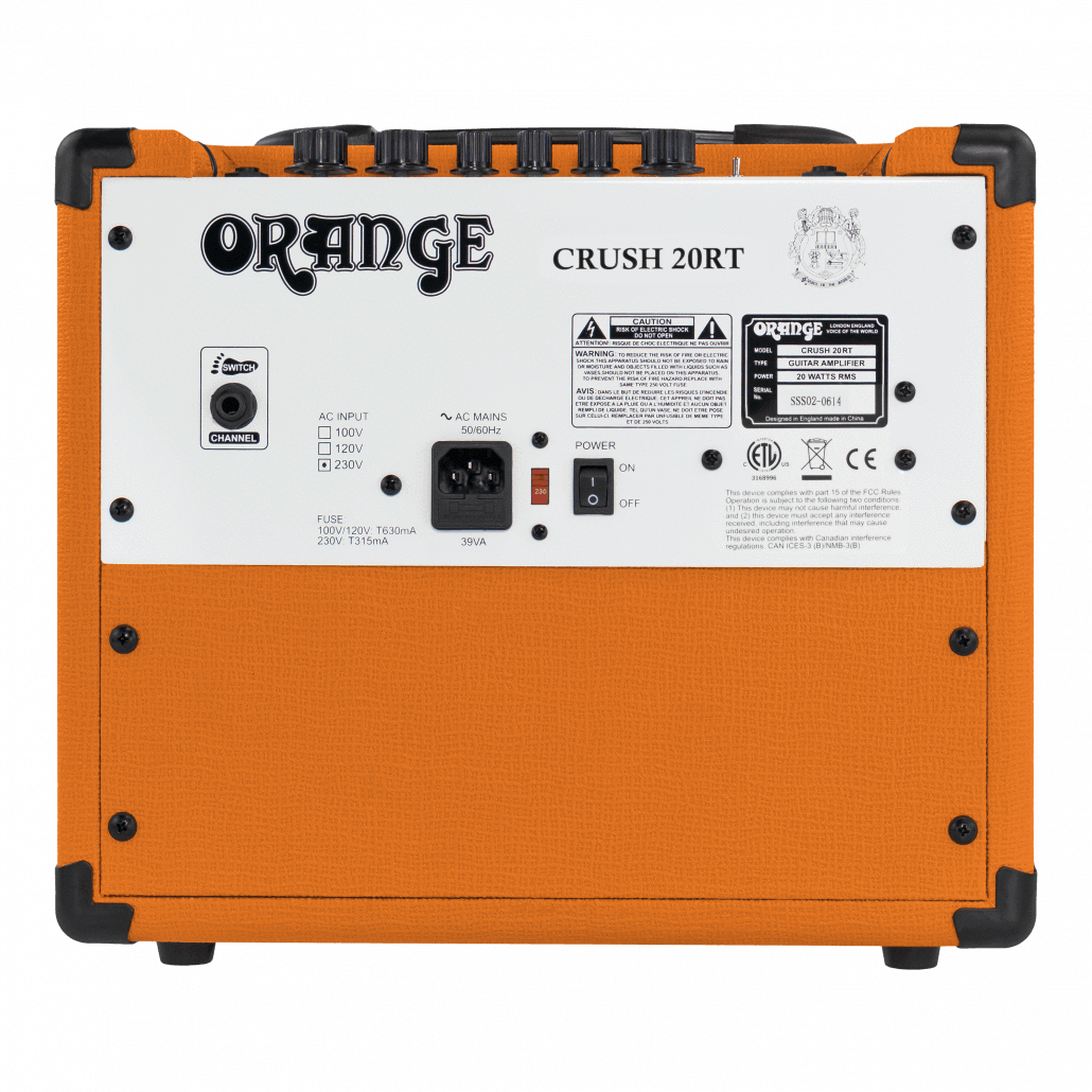 Orange Crush 20RT - 20-watt 1x8&quot; Combo Amp Guitars on Main