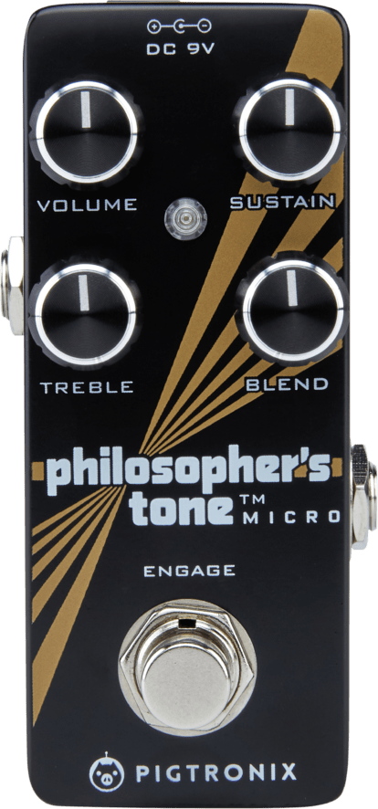 Pigtronix Philosopher&#39;s Tone Micro Compressor Sustain Pedal