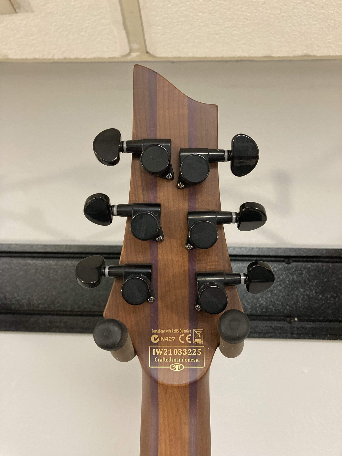 Schecter C-1 Exotic Ebony Guitars on Main