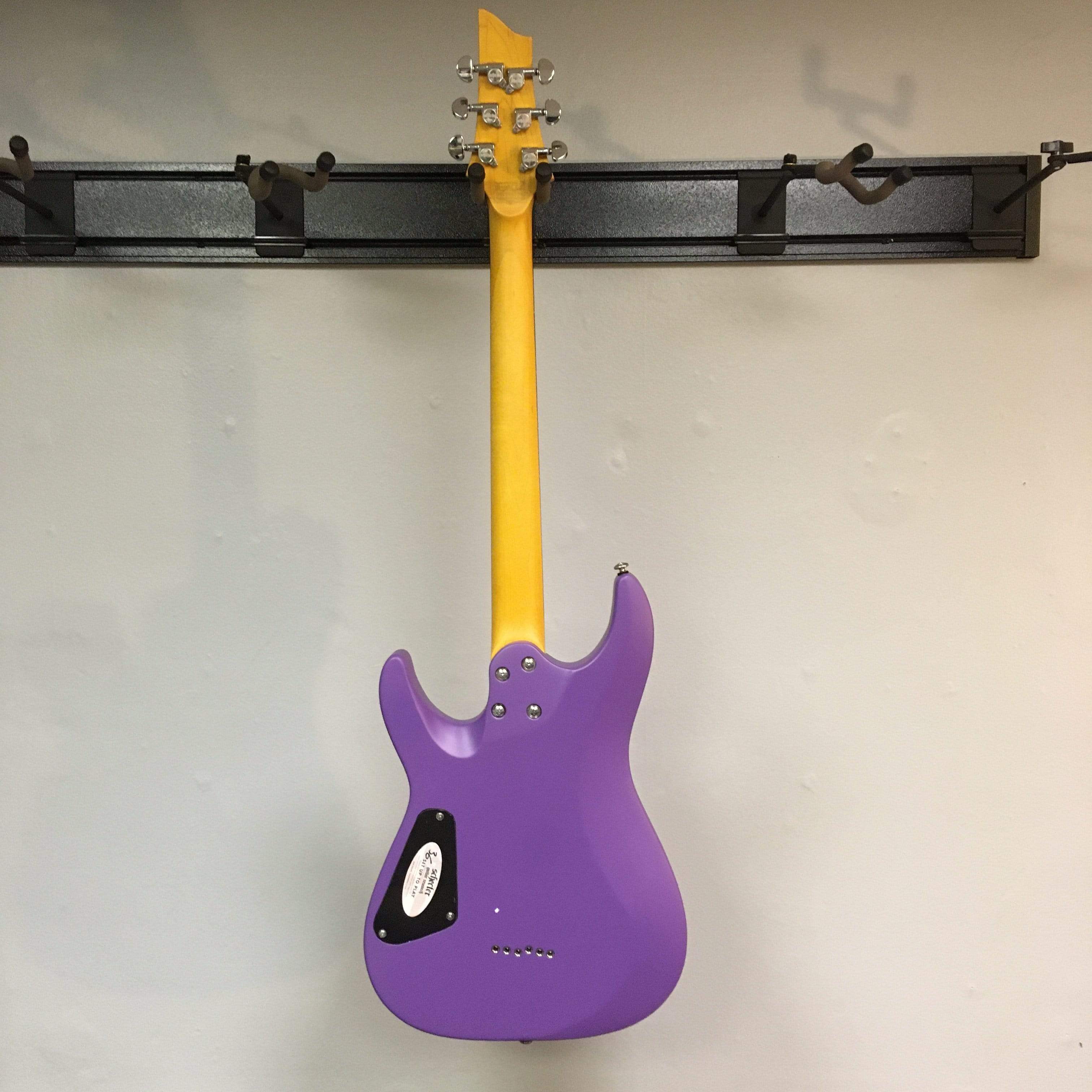 Schecter C-6 Deluxe Satin Purple