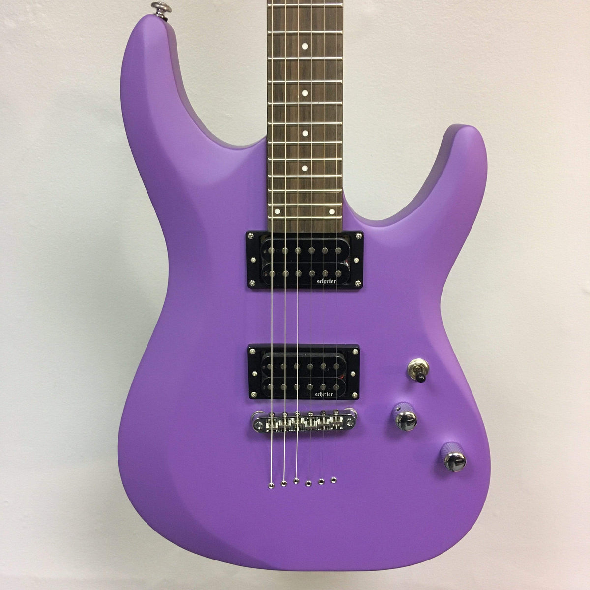 Schecter C-6 Deluxe Satin Purple