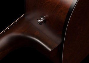 Close-up of the Seagull S6 Original Acoustic Guitar, highlighting its solid cedar top and high-quality construction ideal for versatile acoustic styles.