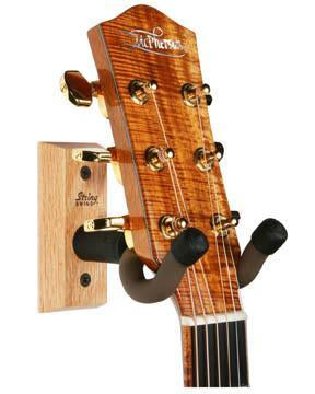String Swing CC01K Guitar Keeper Hanger - Oak Guitars on...